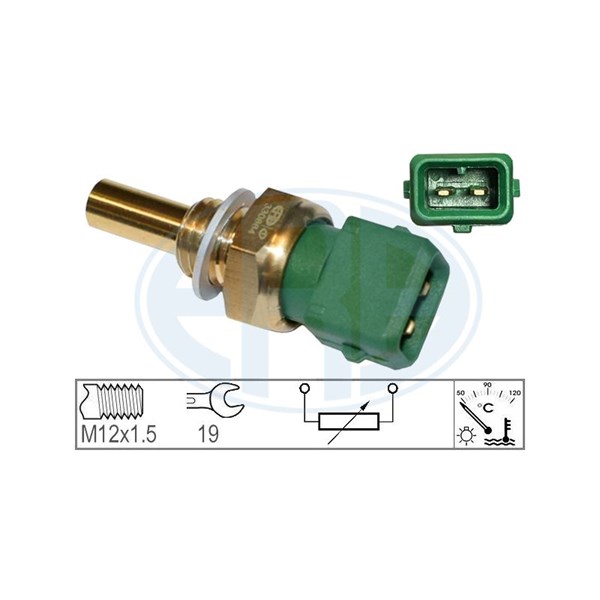 Sensor, kylvätsketemperatur