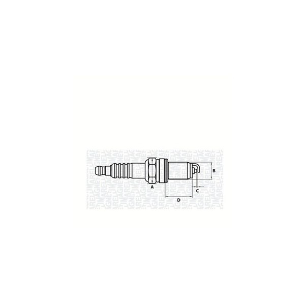 Tändstift Magneti marelli 062000768304 MAGNETI MARELLI