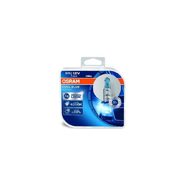 Halogenlampa OSRAM COOL BLUE INTENSE H1 P14,5s Osram 64150CBI-HCB OSRAM