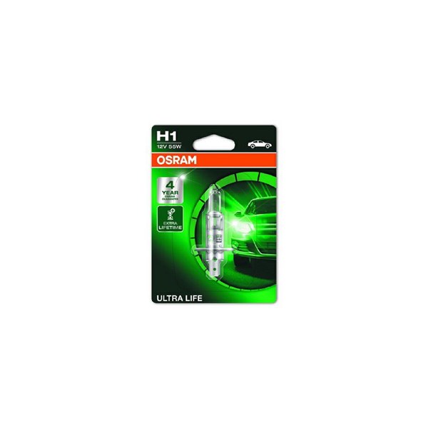 Halogenlampa OSRAM ULTRA LIFE H1 P14,5s 12V Osram 64150ULT-01B OSRAM
