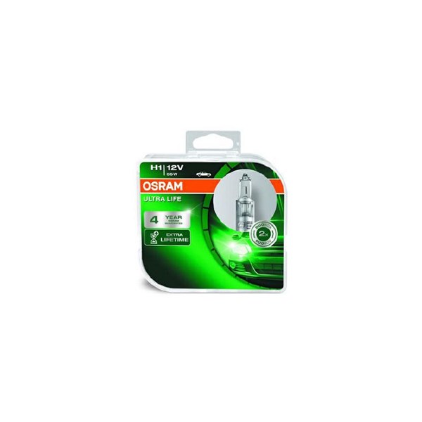 Halogenlampa OSRAM ULTRA LIFE H1 P14,5s 12V Osram 64150ULT-HCB OSRAM