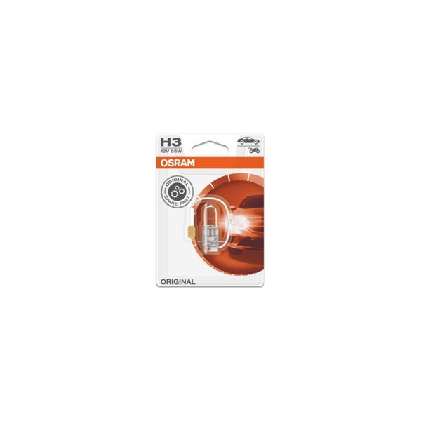 Halogenlampa OSRAM ORIGINAL H3 PK22s 12V Osram 64151-01B OSRAM