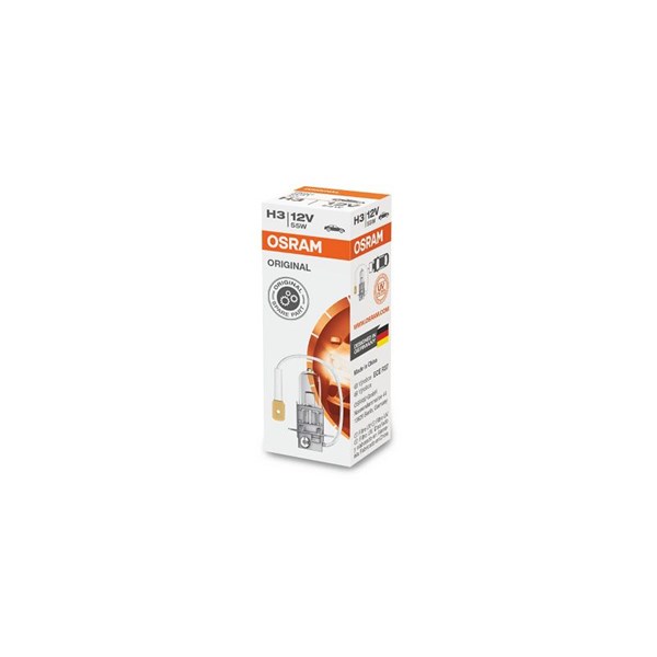 Halogenlampa OSRAM ORIGINAL H3 PK22s 12V Osram 64151 OSRAM