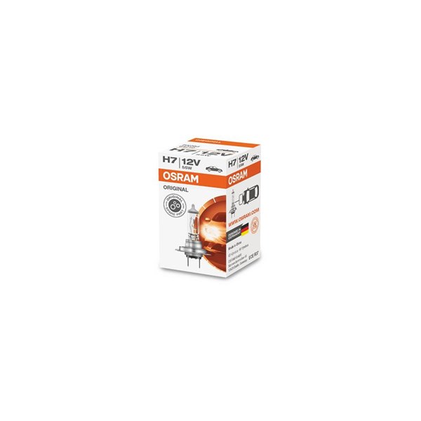 Halogenlampa OSRAM ORIGINAL H7 PX26d 12V Osram 64210 OSRAM