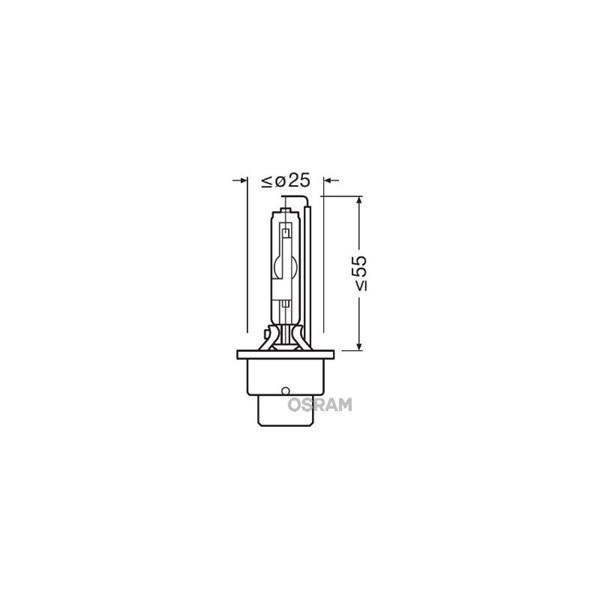 Xenonlampa OSRAM XENARC ORIGINAL D2r P32d-3 OSRAM