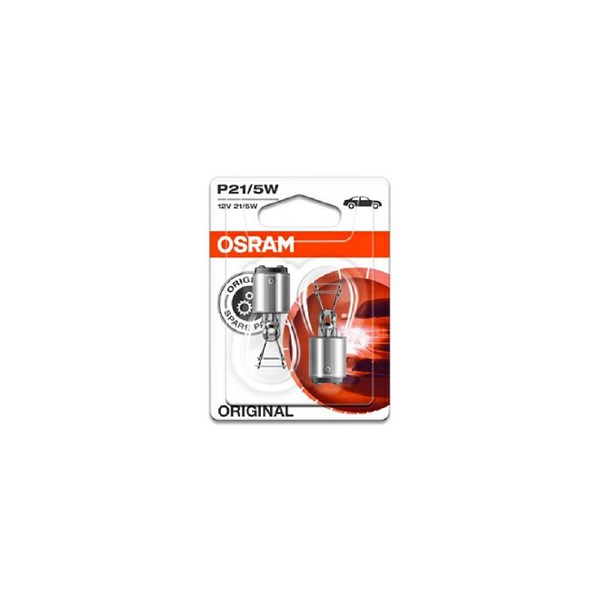 Glödlampa OSRAM ORIGINAL P21/5W BAY15d, Fram, Bak, Stötfångare, N OSRAM