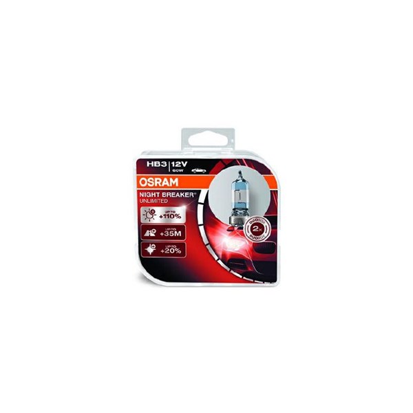 Halogenlampa  OSRAM NIGHT BREAKER UNLIMITED HB3 P20d Osram 9005NB OSRAM