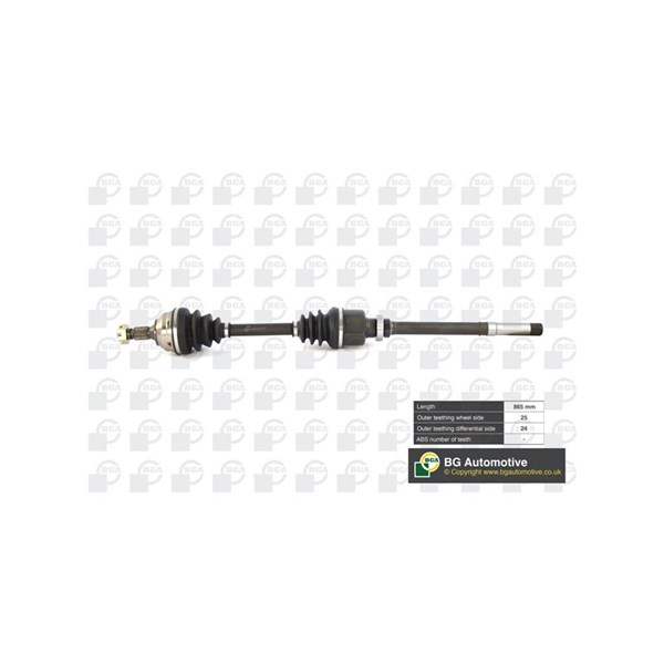 Drivaxel, framaxel höger Bga DS1410R BGA