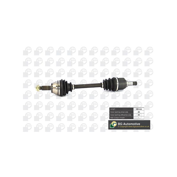 Drivaxel, framaxel vänster Bga DS2314L BGA