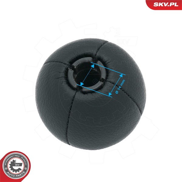 Växelspaksknopp Esen skv 63SKV076 ESEN SKV