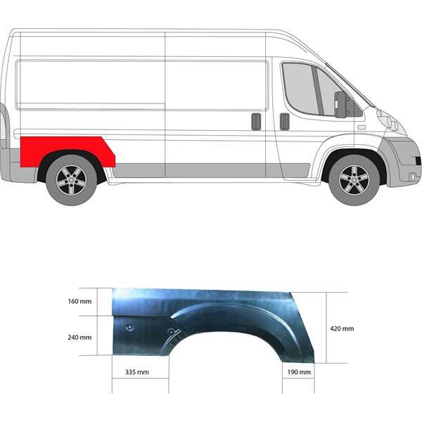 Sdovägg, Höger bak Klokkerholm 2097532 KLOKKERHOLM Sdovägg, Höger bak Klokkerholm 2097532 KLOKKERHOLM