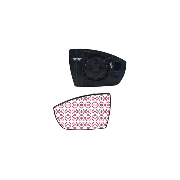 Spegelglas, yttre spegel, Vänster Klokkerholm 25691061 KLOKKERHOLM