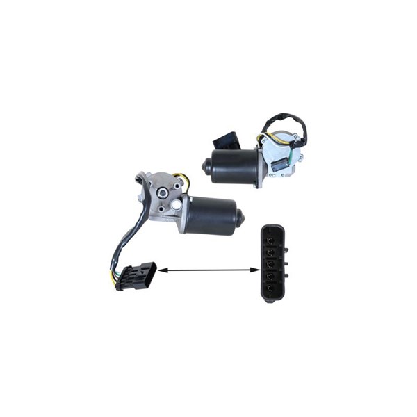 Torkarmotor 12V, Fram Klokkerholm 50263270 KLOKKERHOLM