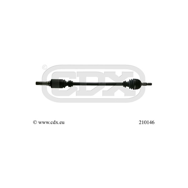 Drivaxel, framaxel höger Cdx 210146 CDX