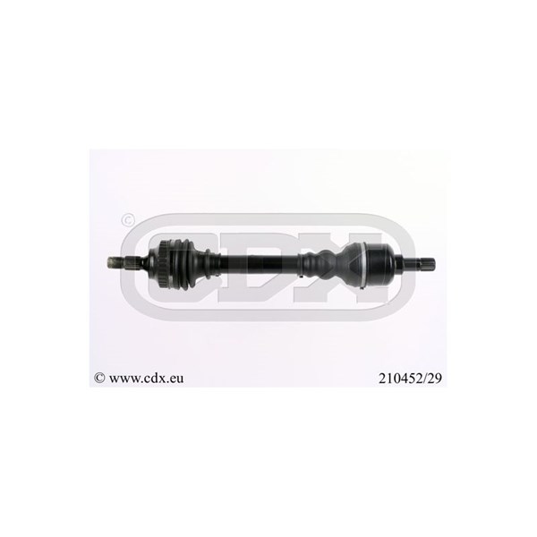 Drivaxel, framaxel vänster Cdx 210452/29 CDX