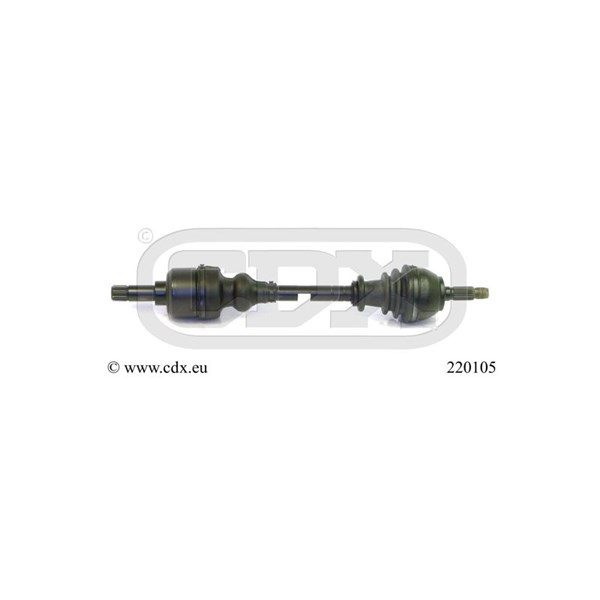 Drivaxel Peugeot 309 I (10c, 10a), framaxel vänster Cdx 220105 CDX