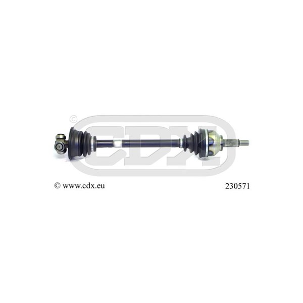 Drivaxel, framaxel vänster, framaxel höger Cdx 230571 CDX