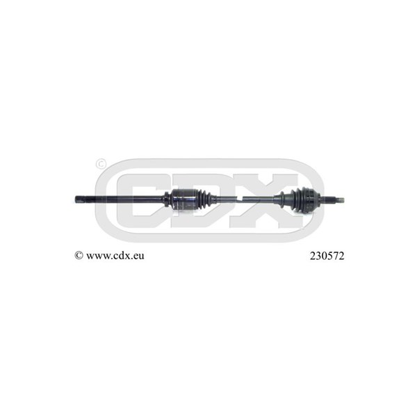 Drivaxel, framaxel höger Cdx 230572 CDX