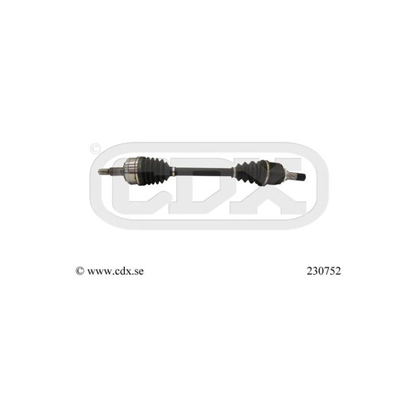Drivaxel, framaxel vänster Cdx 230752 CDX