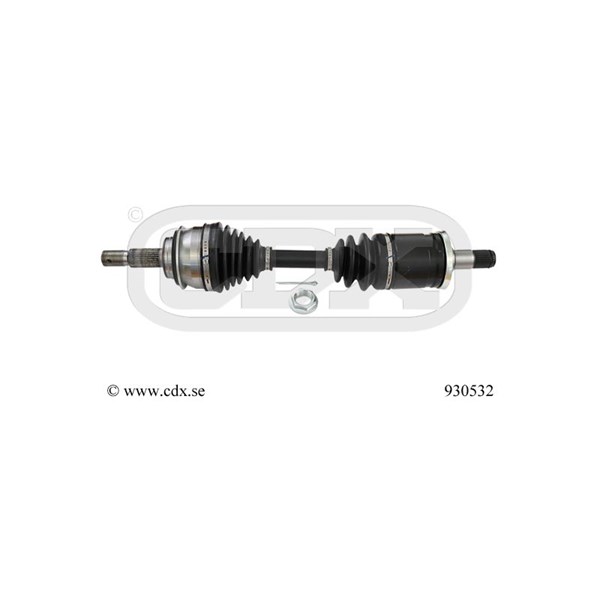 Drivaxel Toyota Hilux Viii Pick-up (_n1_), Fram, höger eller väns CDX