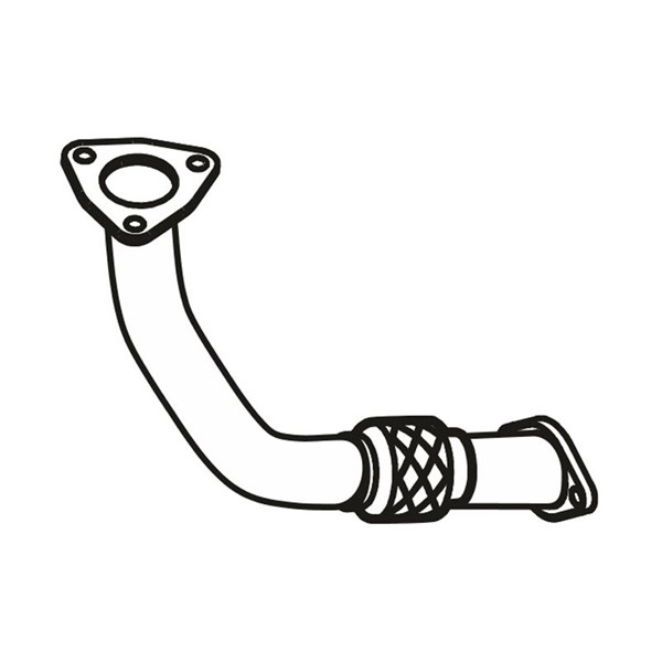 Avgasrör, Fram Avgasrör, Fram