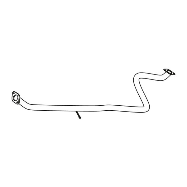 Avgasrör, Mitt