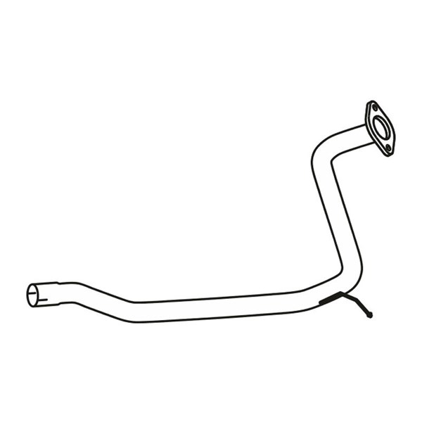 Avgasrör, Mitt