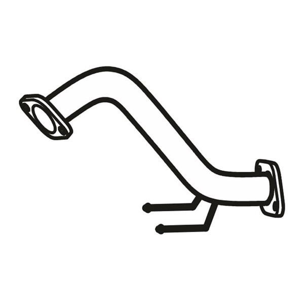 Avgasrör, Fram Avgasrör, Fram