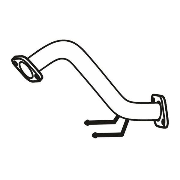 Avgasrör, Fram Avgasrör, Fram