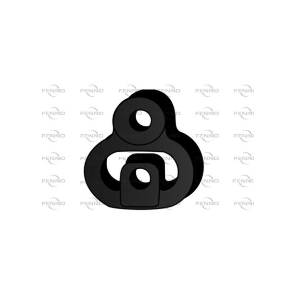 Gummiupphängning, avgassystem Gummiupphängning, avgassystem