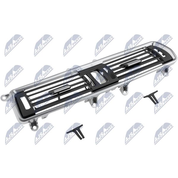 Luftmunstycke, instrumentpanel, Mitt Nty EZC-BM-192 NTY