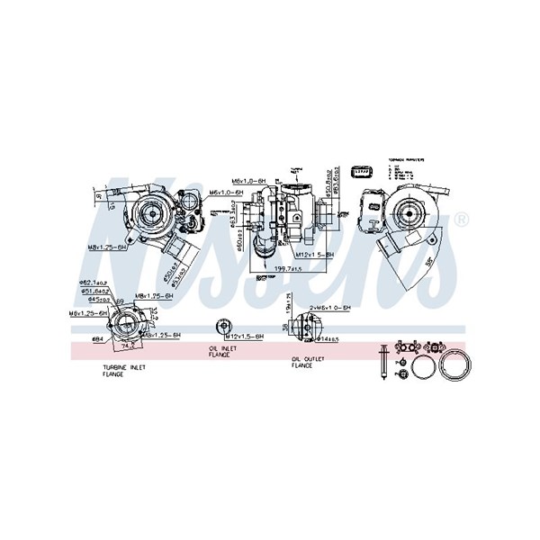 Turbo Nissens 93432 NISSENS