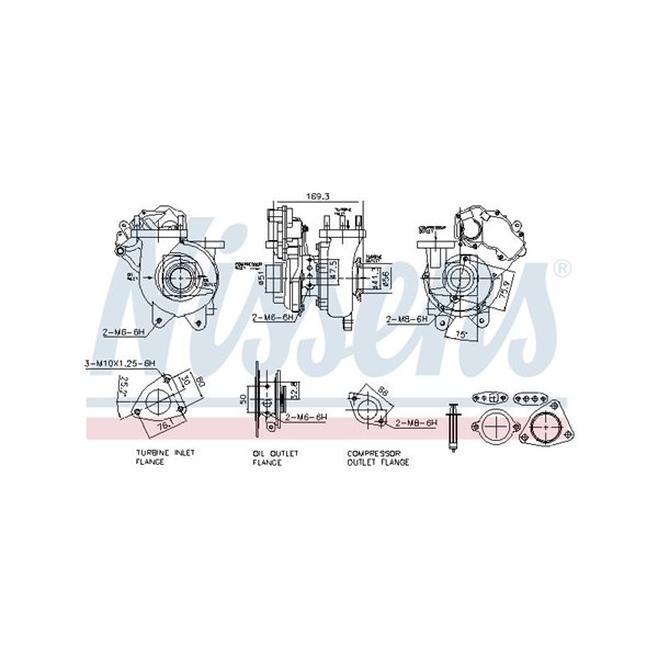 Turbo Nissens 93469 NISSENS