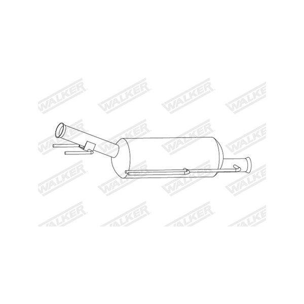 SCR-katalysator, Mitt Walker 96003 WALKER
