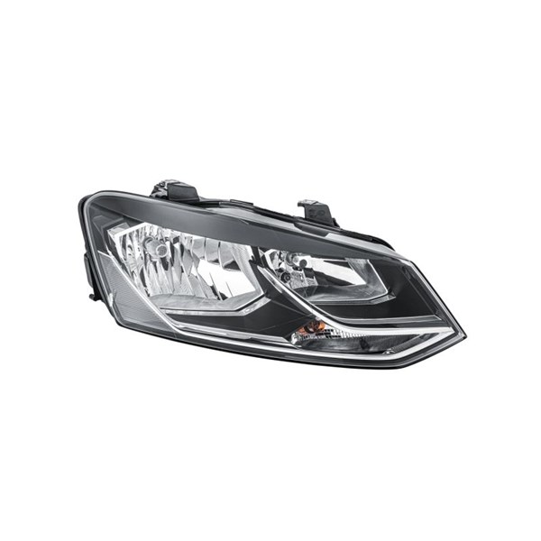 Strålkastare 12V, Höger Hella 1EB 012 034-021 HELLA