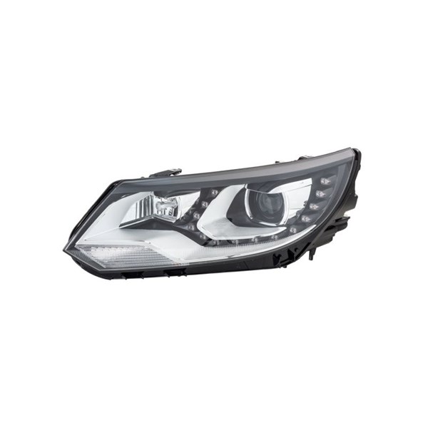 Strålkastare 12V, Vänster Hella 1ZS 010 748-311 HELLA
