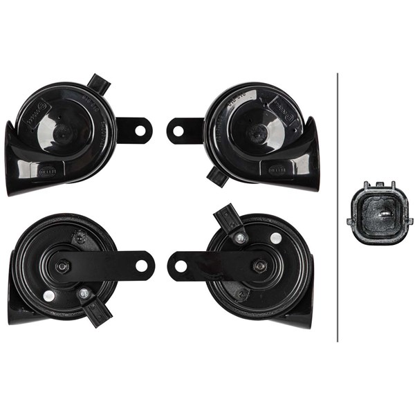 Signalhorn 12V Hella 3FH 012 010-121 HELLA