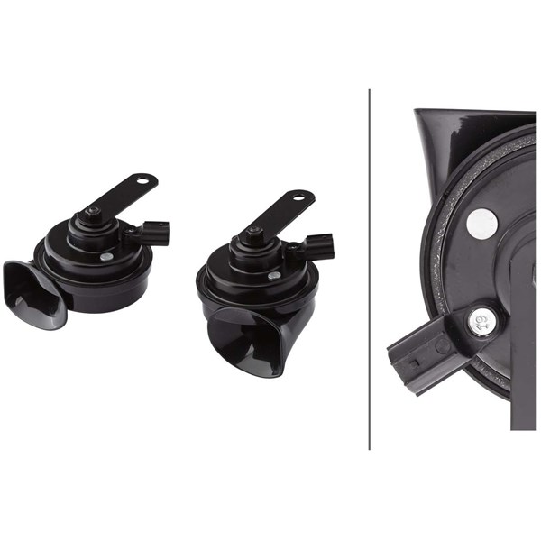 Signalhorn 12V Hella 3FH 012 010-121 HELLA