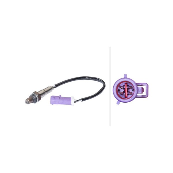 Lambdasond, Fram, Höger, Vänster Hella 6PA 358 066-981 HELLA