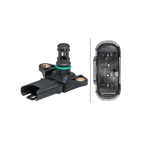 Sensor, insugstryck Hella 6PP 009 403-241 HELLA