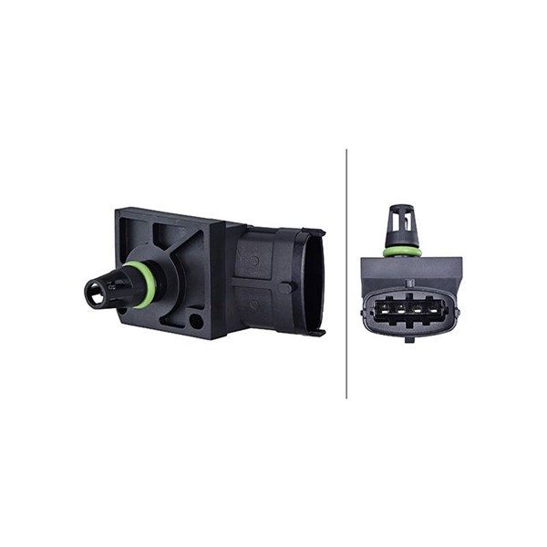 Map Sensor 5V Hella 6PP 358 152-621 HELLA