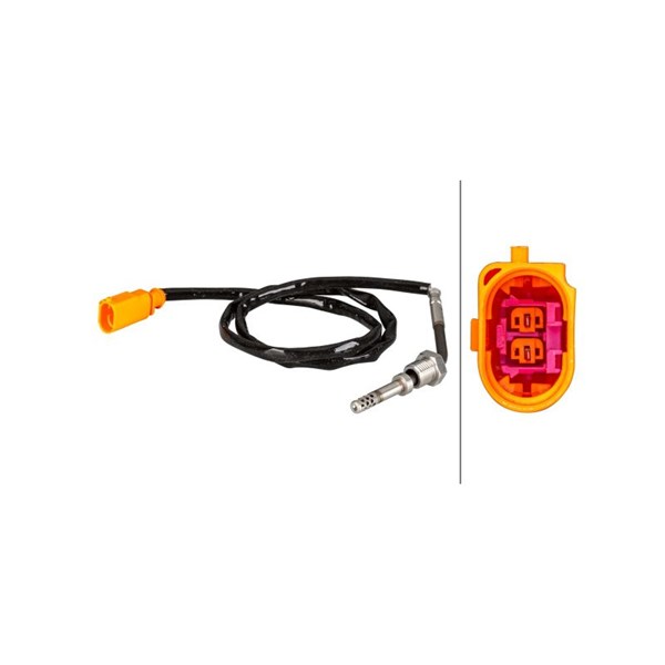 Sensor, avgastemperatur Hella 6PT 010 376-181 HELLA