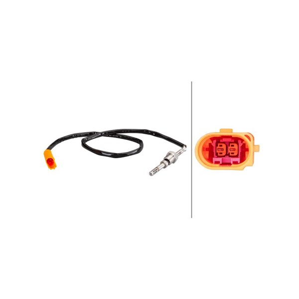 Sensor, avgastemperatur Hella 6PT 010 376-251 HELLA