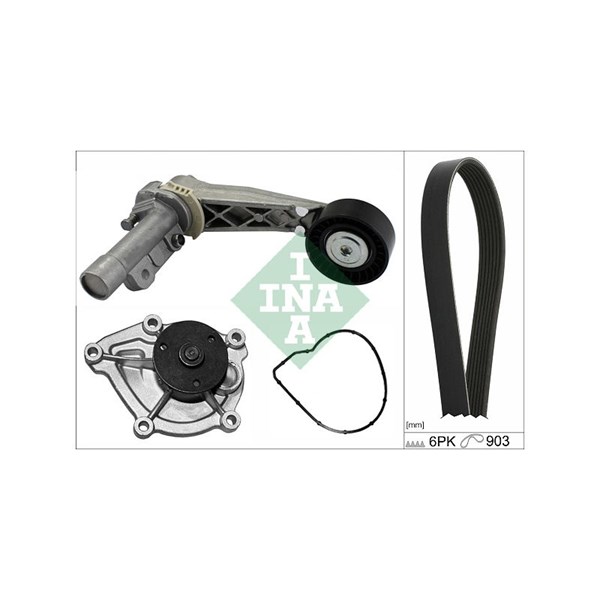 Vattenpump + spårremssats Ina 529 0504 30 INA