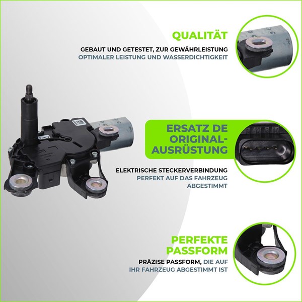 Torkarmotor 12V, Bak Valeo 582687 VALEO Torkarmotor 12V, Bak Valeo 582687 VALEO