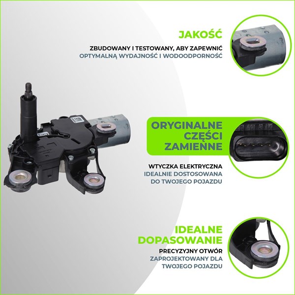 Torkarmotor 12V, Bak Valeo 582687 VALEO Torkarmotor 12V, Bak Valeo 582687 VALEO