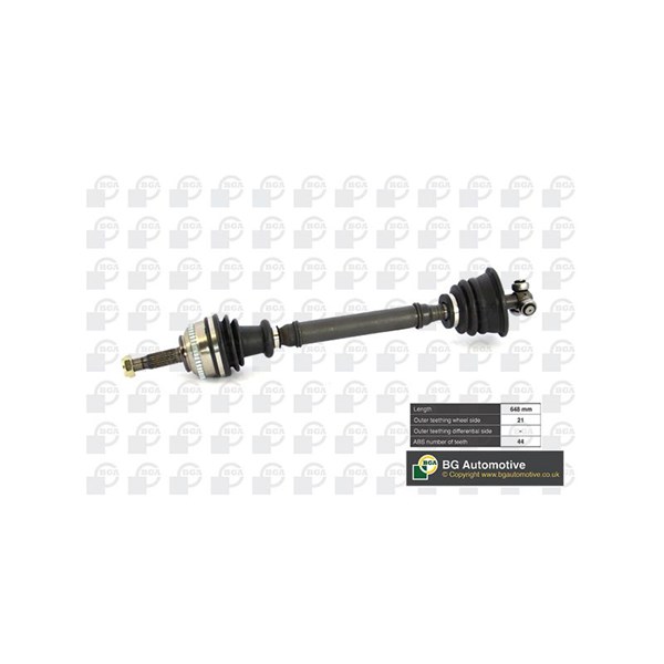 Drivaxel, framaxel vänster Bga DS7302LA BGA