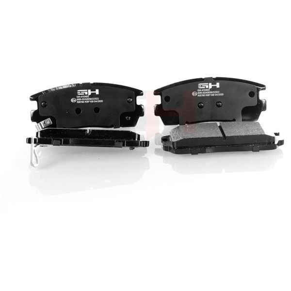 Bromsbeläggsats, Bakaxel Gh GH-410402 GH