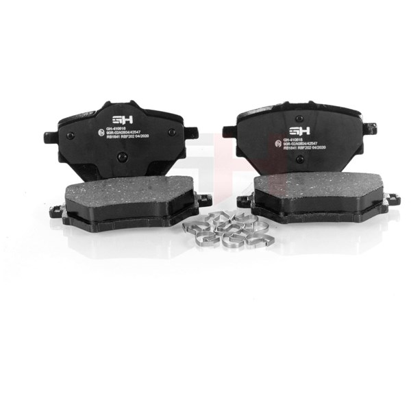 Bromsbeläggsats, Bakaxel Gh GH-410618 GH