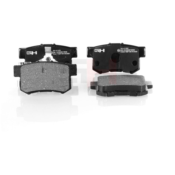 Bromsbel�äggsats, Bakaxel Gh GH-411201 GH